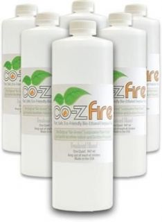   Fire   Pure, Safe, Eco Friendly Bio Ethanol Fireplace Fuel   6 Pack