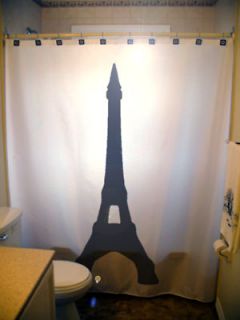 paris shower curtain in Shower Curtains