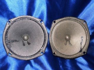 Fisher & Fisher/Foster 4 Inch Midranges Speakers Closed Back  Fixed 