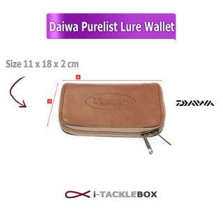   Daiwa Purelist Trout Lure Wallet Bass Walleye Fishing Spoon Tackle box