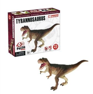 4D Dinosaur Puzzle T Rex Tyrannosaurus 23 Pieces Realistic Detail