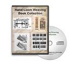 Hand Loom Weaving Floor & Table Build Plans & Patterns   9 Books on CD 