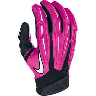   Nike Breast Cancer NFL Equipment Superbad Football Gloves Mens X Large