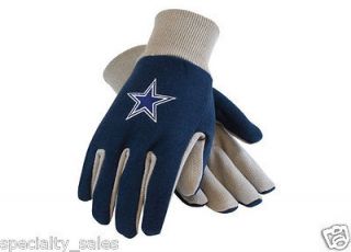 NEW NFL Jersey Work Gloves, Dallas Cowboys