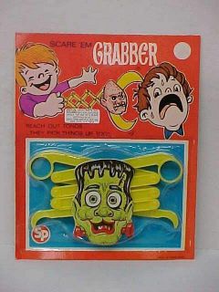 Frankenstein Grabber Toy 1970s Original Old Warehouse Find
