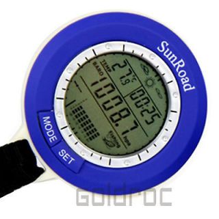 New Mini Fishing Barometer Pocket LED Digital Waterproof Altimeter 