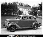 Ford 1936 V 6 Tudor Sedan Dealers Advertising card