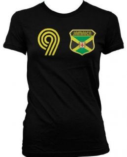 Jamaica International Soccer Football National Pride Juniors T Shirt 