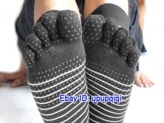  New Yoga Sports KARATE NON SLIP GYM Massage Five Fingers Toe Socks Hot