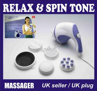   SPIN TONE FULL BODY BACK FOOT MASSAGER FOR SLIMMING AND RELAXING RELEX