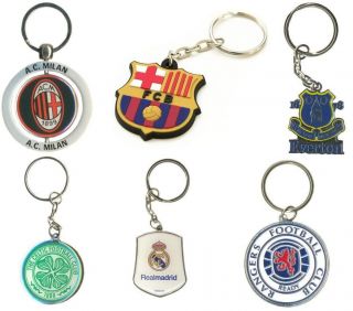 Official Merchandise Various Football Team Keyring Key Rings Football 