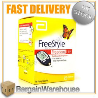 FREESTYLE FREEDOM BLOOD GLUCOSE MONITORING SYSTEM LITE