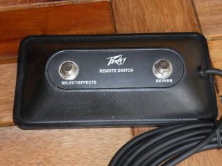 Peavey Footswitch OEM Two 2 Button Classic / Nashville / JD Valverb 