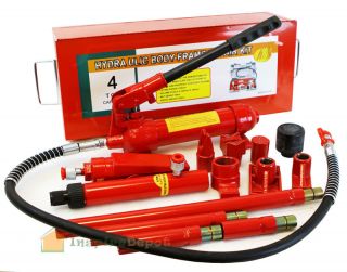 Hydraulic 4 Ton Body Frame Repair Kit Porta Power Tools Auto Shop Ram 