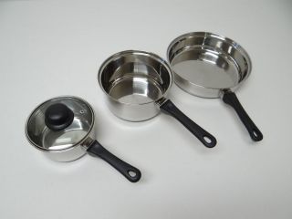 Regalware Food Service Lodging Economy 4 piece Stainless Steel 