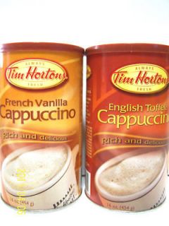 Tim Hortons Cappuccino Instant Cappuccino 2 Choices