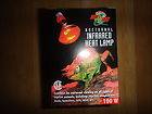 Zoo Med Nocturnal Infrared Heat Lamp 100w * BRAND NEW & UNOPENED 