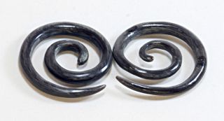 Bone/Horn/Wood Gauge Earrings 12g 7/8 Different Designs