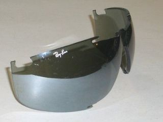   RAY BAN FULL SILVER MIRROR XRAYS SPORT WRAP SUNGLASSES LENS ONLY