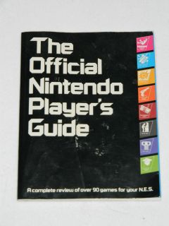 The Official Nintendo Players Guide NES Over 90 Games 1987
