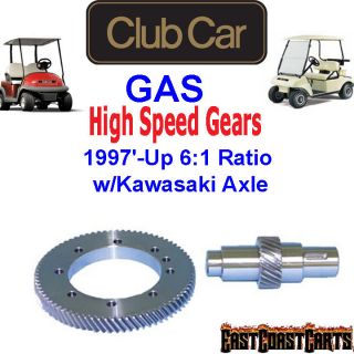   Car Gas 1997 Up Golf Cart w/Kawasaki Axle High Speed Gears 61 Ratio