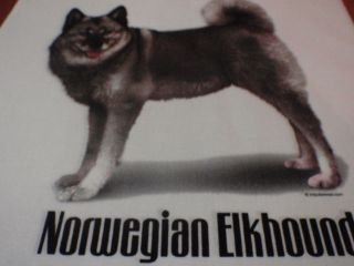 NORWEGIAN ELKHOUND DOG FABRIC PANELS 14X14