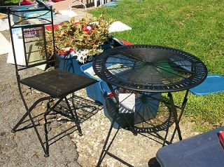 Outdoor Patio Furniture Table & 2 Chairs Bistro Set NWT IN BOX