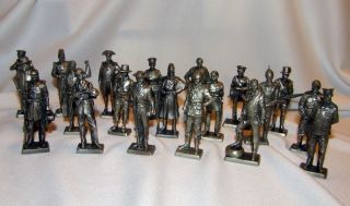 1970s Franklin Mint American Military Sculpture Collection pewter 