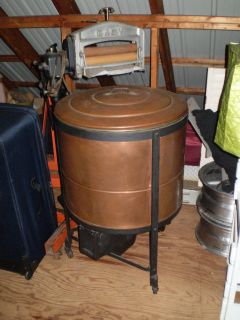 antique ideal copper tub 1900s washing machine works