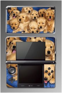   Retriever Puppy Dogs Girls Cute Pet Game SKIN Cover 9 for Nintendo 3DS