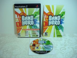 Band Hero (Sony PlayStation 2, 2009) 1 4 PLAYER