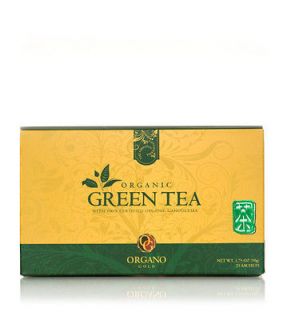   Organo Gold Organic Green Tea 100% Certified Ganoderma Extract Sealed