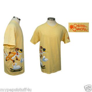 Chester Cheetah T Shirt Size LG Cheeto NEW SIDE LOGO SKATEBOARD LARGE