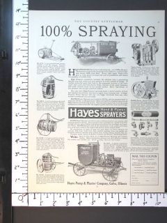   PUMP & PLANTER Hand & Power Agriculture Sprayers magazine Ad w4271