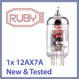 NEW Ruby 12AX7 ECC83 12AX7AC5 HG Vacuum Tube TESTED