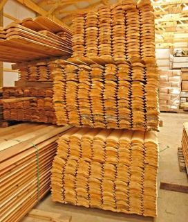 2x6 Western Cedar Log Siding/ Premium Grade