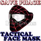 Save Phace Airsoft Paintball Tactical Full Face Skull Web Ops Mask 