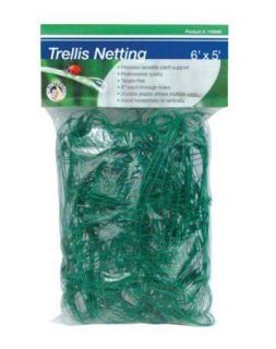 Green Trellis Netting Garden Net 6 Holes   plant support mesh plastic 