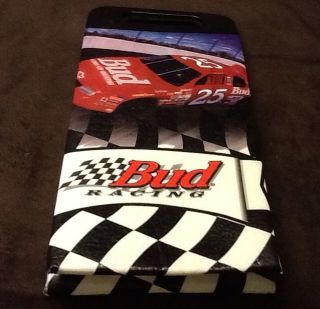 Brand New Budweiser Cooler Bag   Bud Racing   17 3/4 Inches Tall