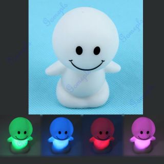 Cute Sunny Day Dolls LED Colorful Novelty Lamp Changing Colors Night 