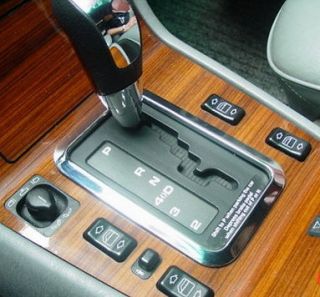   Benz W210 W140 Interior Chrome Gear shift shifter Surround Frame