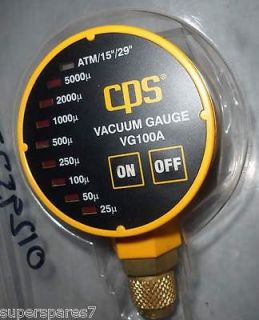 Vacuum Gauge CPS PRODUCTS, VG100A, DIGITAL VACROMETER,