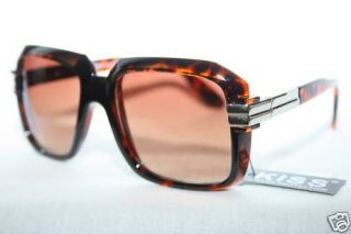 Cazal Design Sunglasses Run DMC Old School Brown Nerd Tortoise Retro 