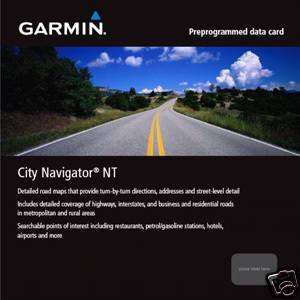 GARMIN 010 10887 00 MAP CITY NAVIGATOR NT DVD EUROPE