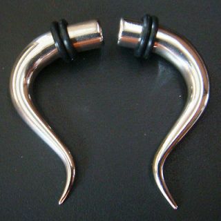   Plugs Ring Rings Earrings Talon Taper Body Piercing 2 Gauge PAIR R48