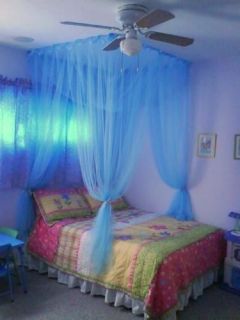 POSTER BED CANOPY MOSQUITO NET FULL QUEEN KING