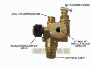 air compressor unloader valve in Pressure Switches & Valves