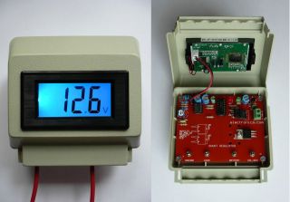 DC Charge Controller Wind Turbine Generator Battery Voltmeter.