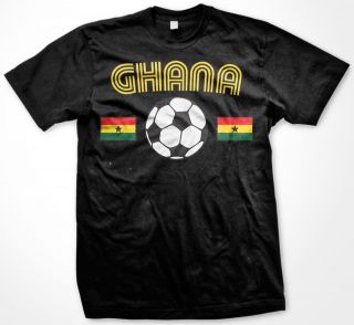 Ghana Black Stars Flag World Cup Soccer Ball Olympics Sports Retro 