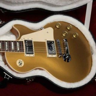 2012 Gibson Les Paul Standard Traditional Gold Top Electric Guitar w 